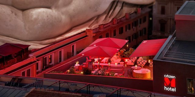 Newsletter header for the Rome opening offer