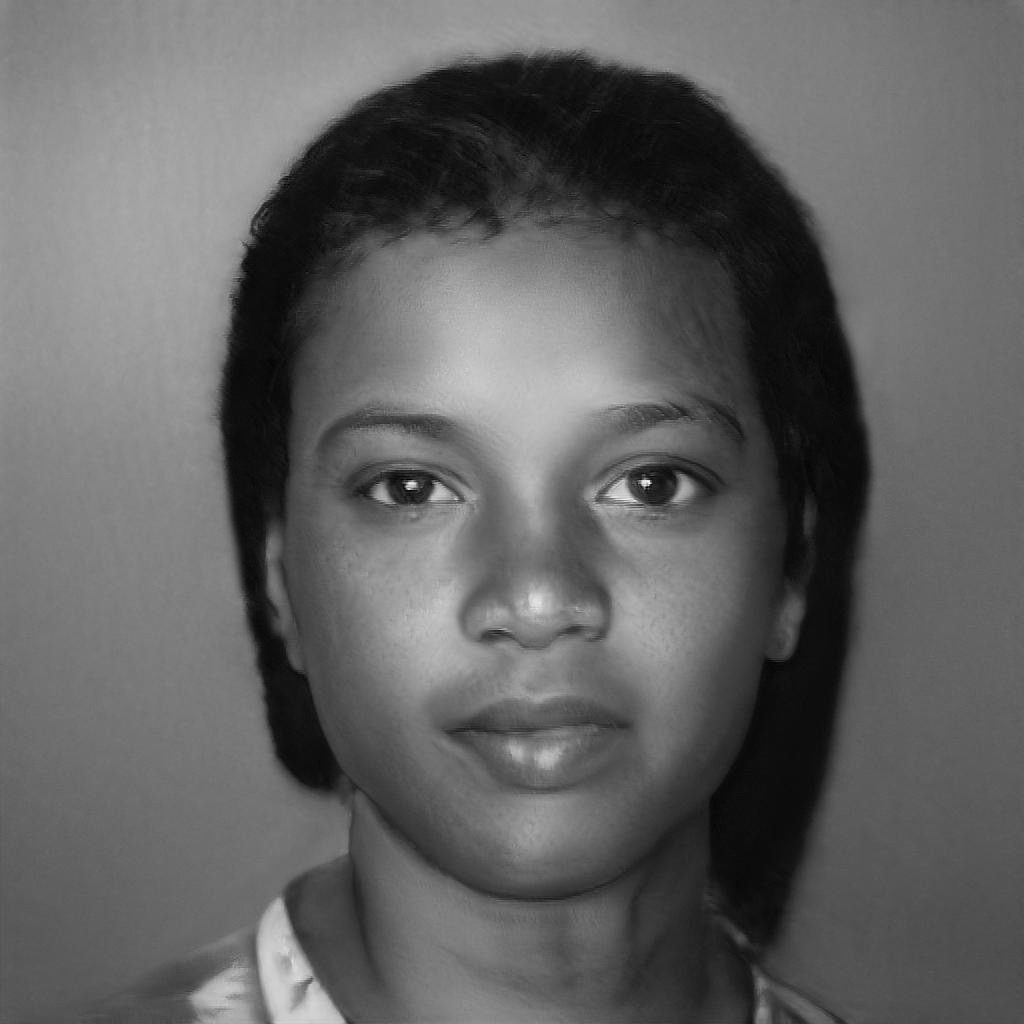 Generated portrait from the “immigrant” GAN